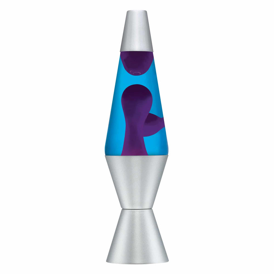 14.5″ LAVA LAMP – PURPLE/BLUE/SILVER X1