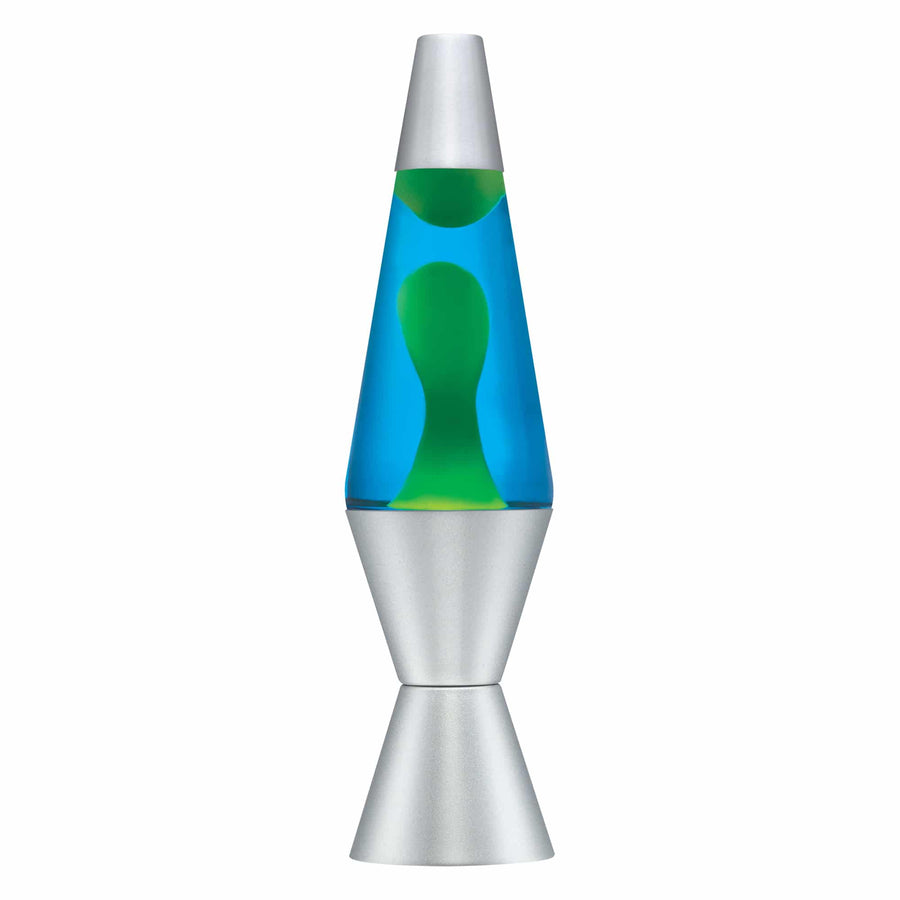 14.5” LAVA LAMP – YELLOW/BLUE/SILVER Z3