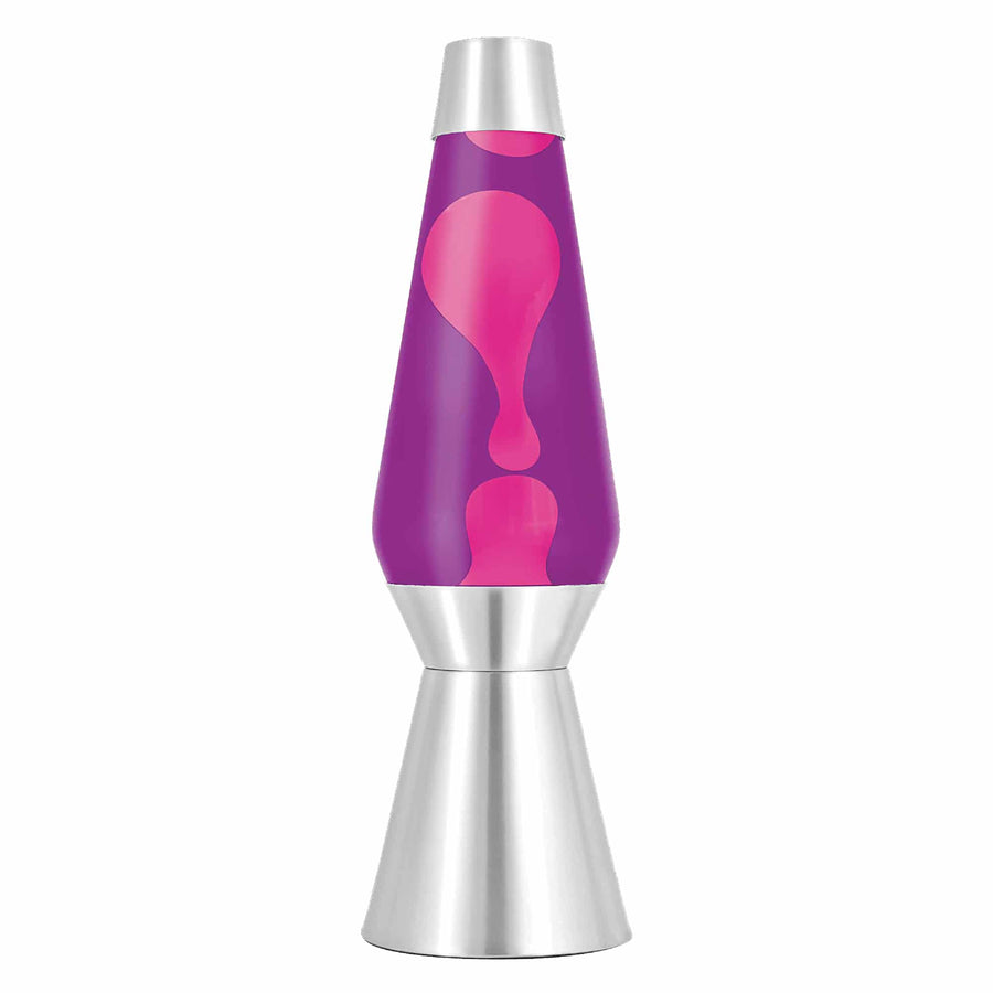 27″ LAVA LAMP GRANDE – PINK/PURPLE/SILVER N3